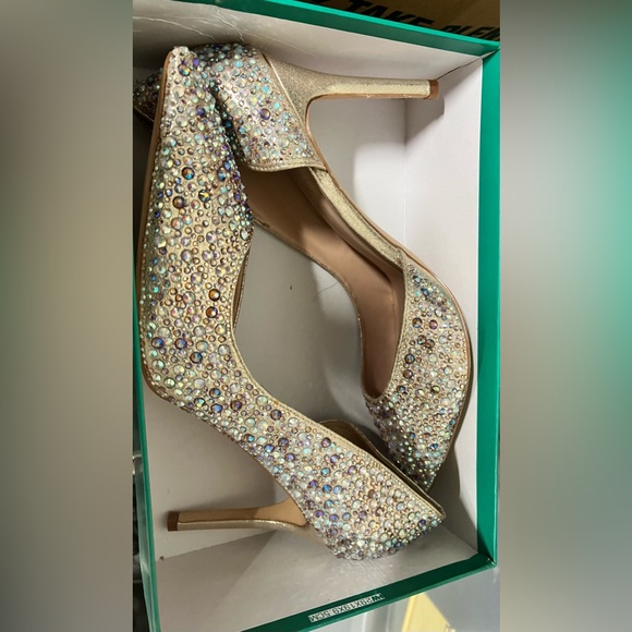 Like New Rhinestone Heels - Picture 3 of 5